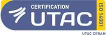 Logo certification UTAC 14001